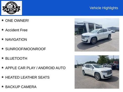 Used 2023 GMC Acadia Denali w/ Denali Ultimate Package AWD/4WD image 2