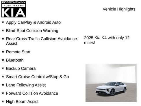 New 2025 Kia K4 LXS image 7