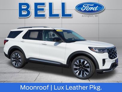 New 2026 Ford Explorer Platinum