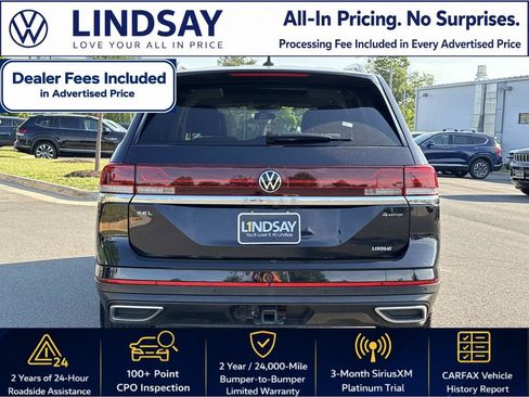 Certified 2025 Volkswagen Atlas SEL AWD/4WD image 4