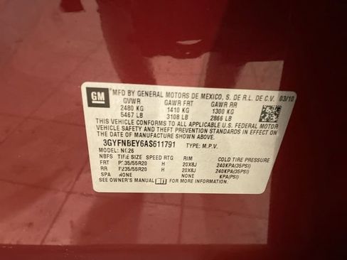 Used 2010 Cadillac SRX Performance FWD image 27