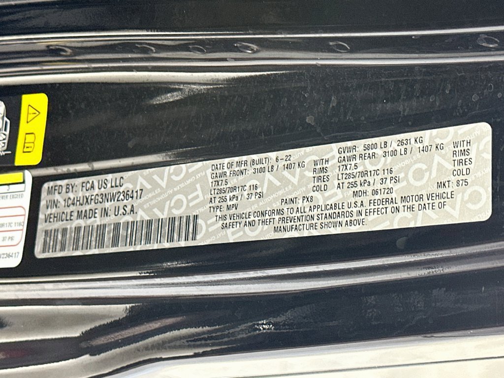 Used 2022 Jeep Wrangler Unlimited Rubicon w/ LED Lighting Group AWD/4WD image 35