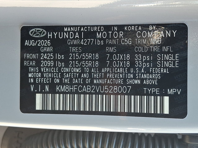New 2027 Hyundai Kona SEL Sport AWD/4WD image 20