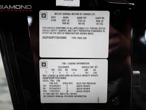 Used 1996 Pontiac Firebird Formula image 62