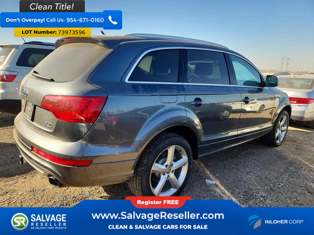Used 2014 Audi Q7 3.0T S line Prestige w/ Technology Package AWD/4WD image 4