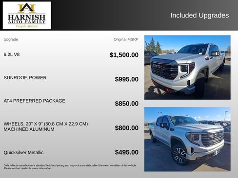 Used 2022 GMC Sierra 1500 AT4 w/ AT4 Preferred Package image 4