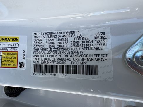 New 2026 Honda CR-V EX-L image 37