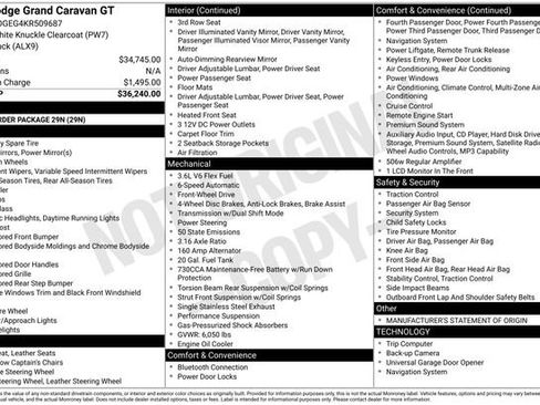 Used 2019 Dodge Grand Caravan GT FWD image 38