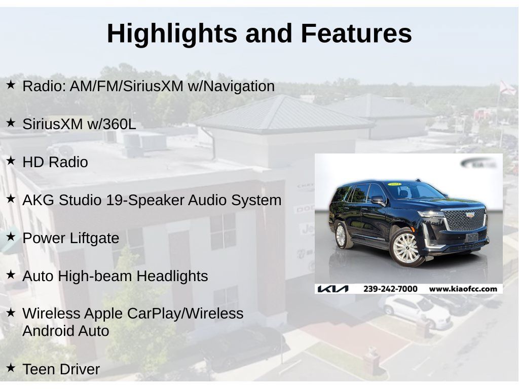Used 2021 Cadillac Escalade Luxury RWD image 5