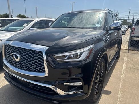 Used 2021 INFINITI QX80 Sensory w/ Cargo Package RWD image 1
