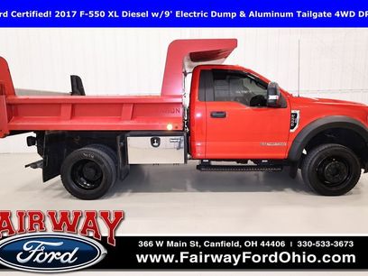 Certified 2017 Ford F550 4x4 Regular Cab Super Duty