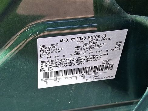 Certified 2025 Ford Maverick XLT w/ Equipment Group 302A AWD/4WD image 22