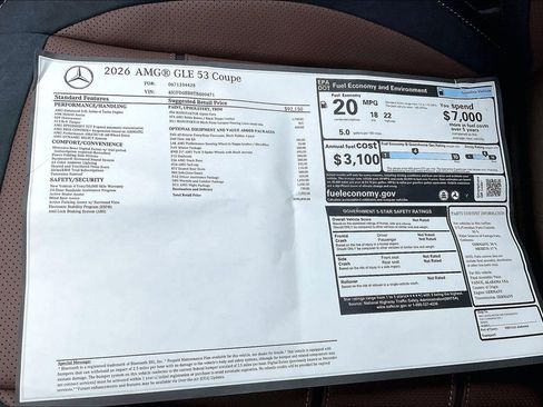 New 2026 Mercedes-Benz GLE 53 AMG GLE 53 AMG image 13