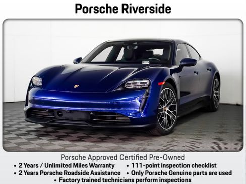 Certified 2024 Porsche Taycan image 1