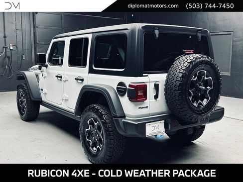 Used 2023 Jeep Wrangler Unlimited Rubicon 4xe w/ Cold Weather Group AWD/4WD image 5