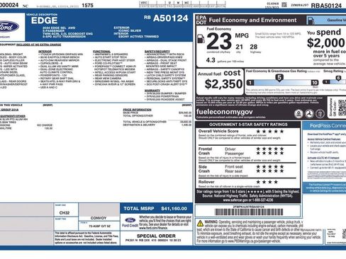 Used 2024 Ford Edge SEL image 5