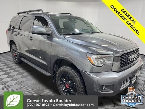 Used 2020 Toyota Sequoia TRD Pro AWD/4WD image 1
