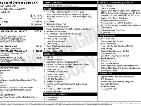 Used 2021 Jeep Grand Cherokee Laredo X image 25