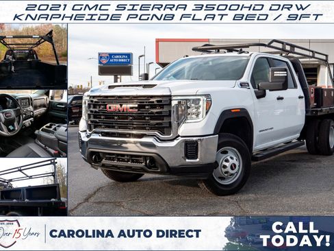 Used 2021 GMC Sierra 3500 2WD Crew Cab w/ Convenience Package image 1