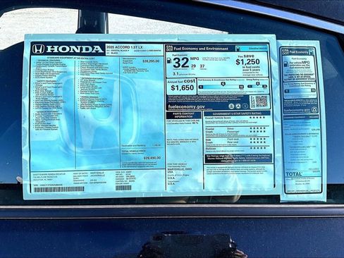 New 2025 Honda Accord LX image 14