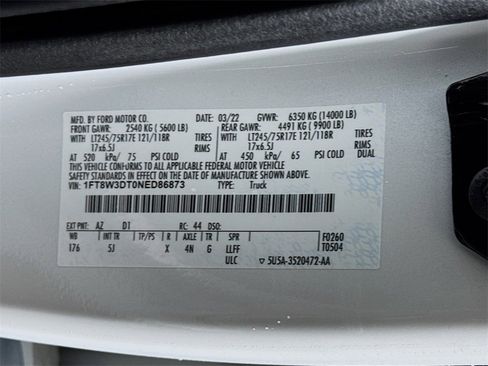 Used 2022 Ford F350 Lariat w/ Lariat Ultimate Package image 33