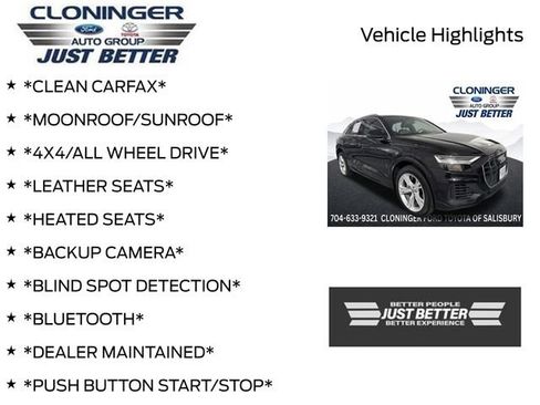 Used 2019 Audi Q8 Premium Plus AWD/4WD image 3