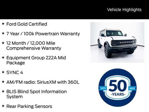 Used 2025 Ford Bronco Big Bend image 6