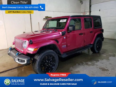 Used 2022 Jeep Wrangler Unlimited Sahara w/ Cold Weather Group AWD/4WD image 1