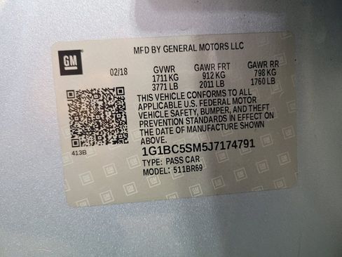 Used 2018 Chevrolet Cruze LS FWD image 33