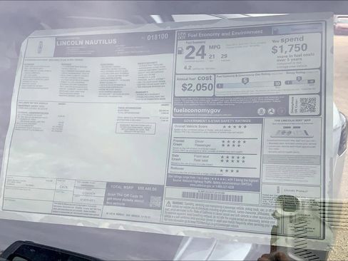 New 2026 Lincoln Nautilus Premier w/ Jet Appearance Package image 22