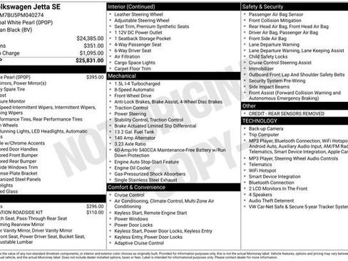 Used 2023 Volkswagen Jetta SE FWD image 34