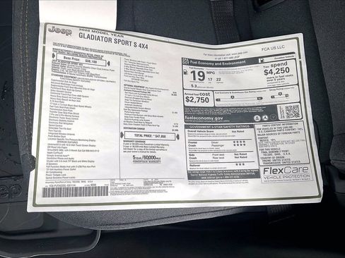 New 2025 Jeep Gladiator Sport image 35