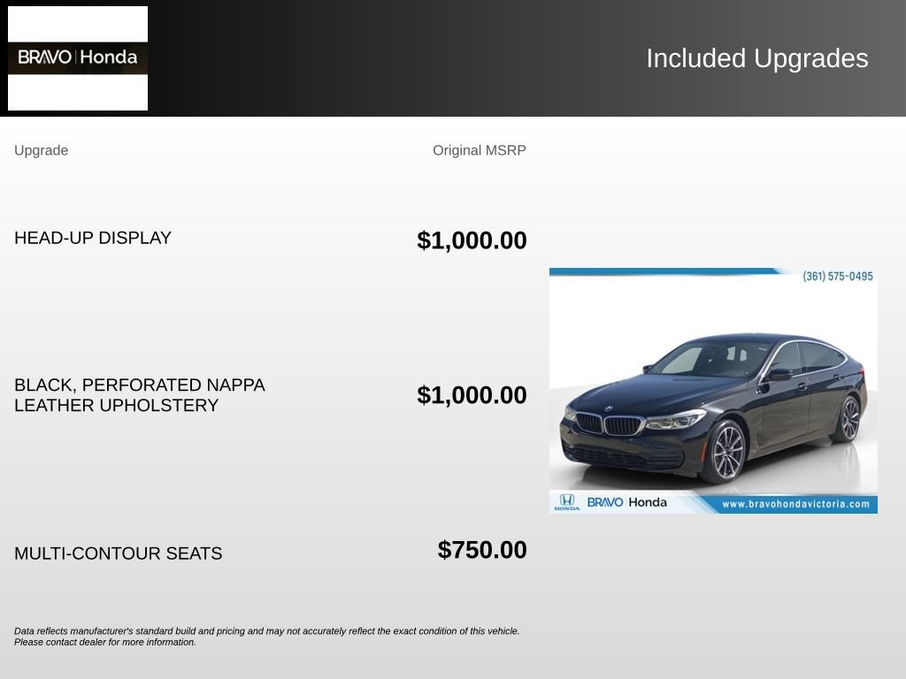 Used 2019 BMW 640i Gran Turismo xDrive AWD/4WD image 5