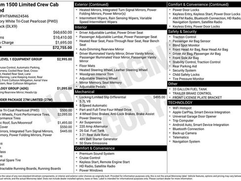 Used 2021 RAM 1500 Limited AWD/4WD image 5