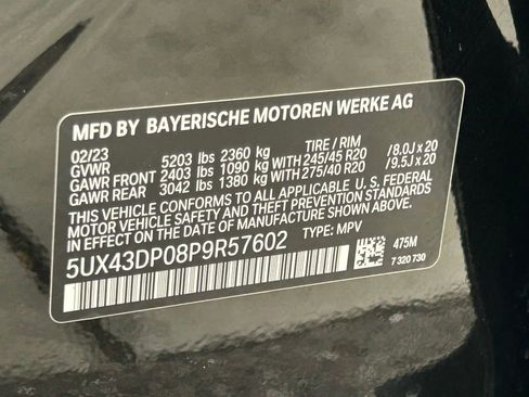 Used 2023 BMW X3 sDrive30i w/ M Sport Package image 79