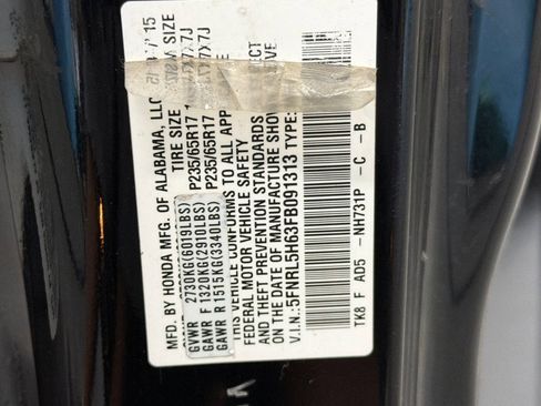 Used 2015 Honda Odyssey EX-L image 28