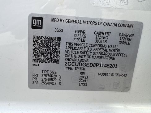 Used 2023 Chevrolet Silverado 1500 LTZ w/ LTZ Convenience Package II image 32