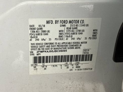 Used 2018 Ford Edge SEL AWD/4WD image 29