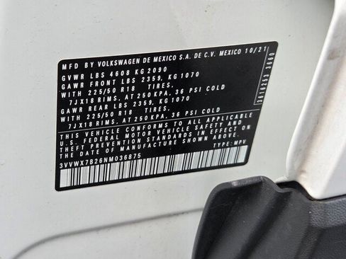 Used 2022 Volkswagen Taos SE AWD/4WD image 27