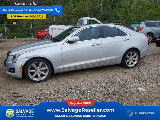 Used 2015 Cadillac ATS Luxury w/ Sun And Sound Package AWD/4WD image 1