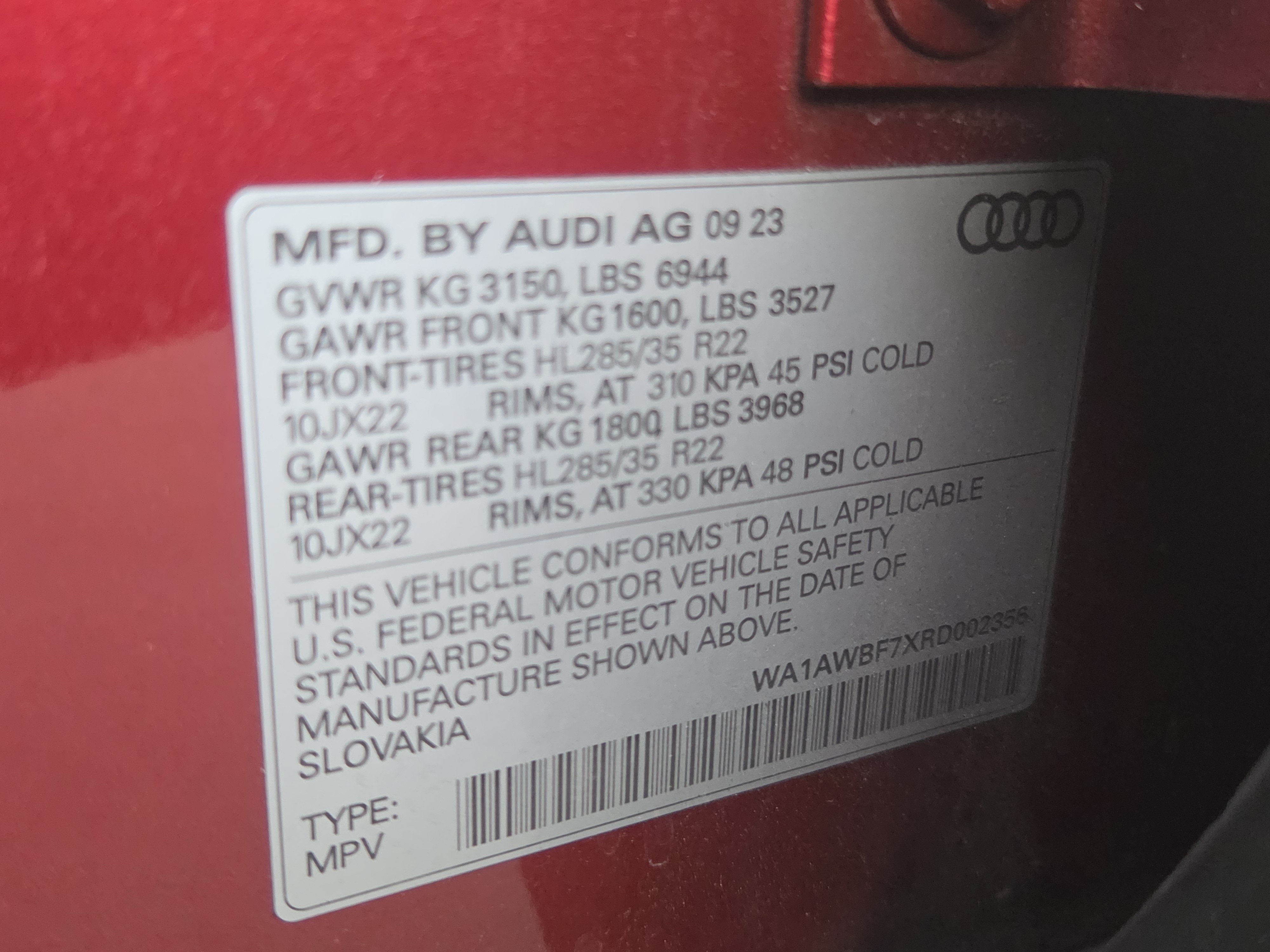 Used 2024 Audi SQ7 Premium Plus AWD/4WD image 35