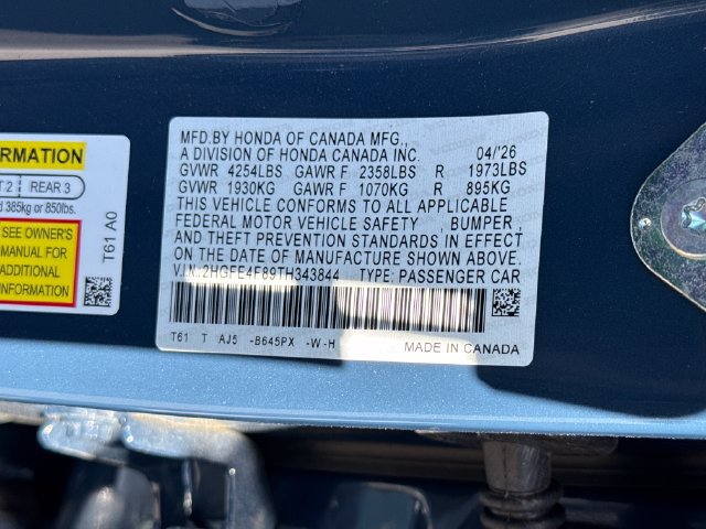 Used 2026 Honda Civic Sport image 17