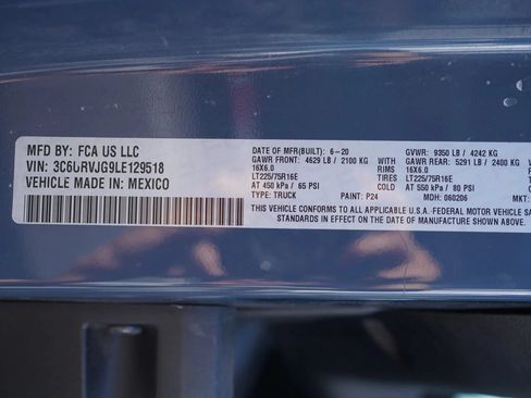 Used 2020 RAM ProMaster 3500 FWD image 22