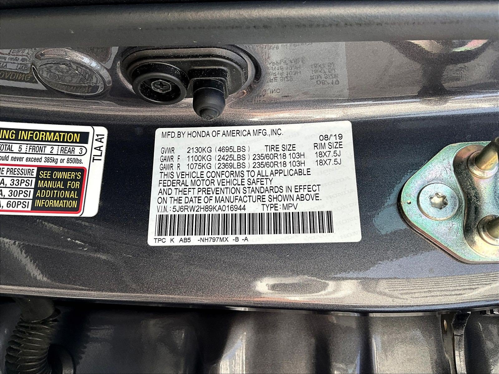 Used 2019 Honda CR-V EX-L image 19