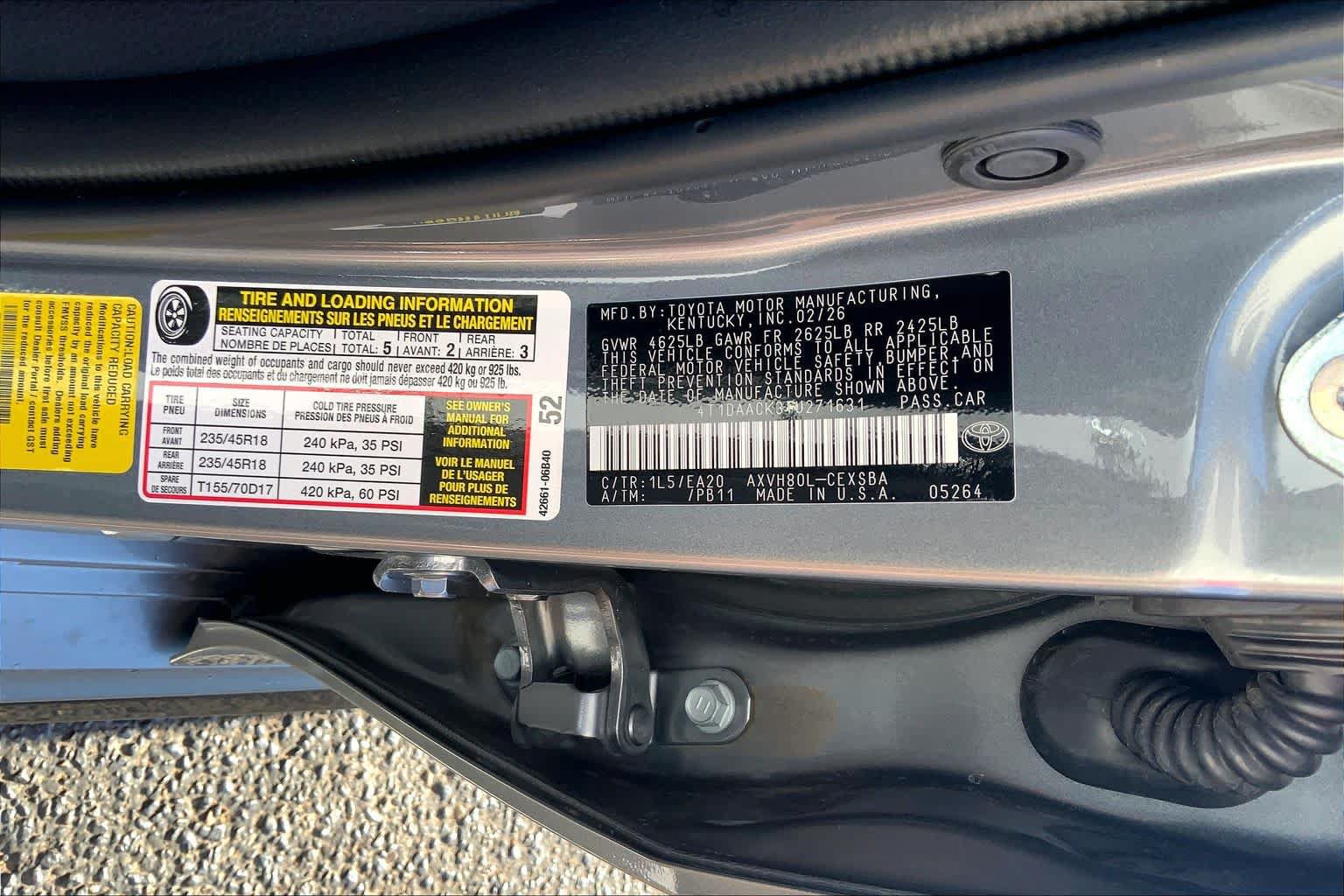 Certified 2026 Toyota Camry SE w/ Convenience Package FWD image 37