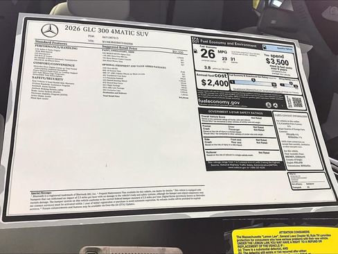 New 2026 Mercedes-Benz GLC 300 4MATIC image 18
