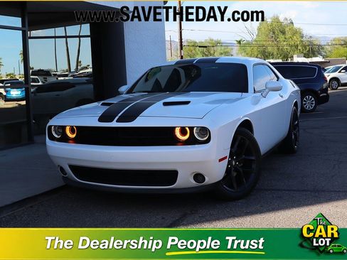Used 2021 Dodge Challenger SXT w/ Blacktop Package RWD image 1