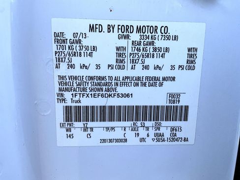 Used 2013 Ford F150 STX w/ Mid Equipment Group AWD/4WD image 25