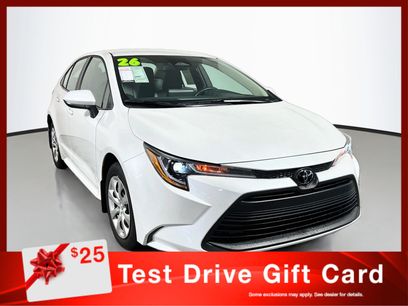 Used 2026 Toyota Corolla LE
