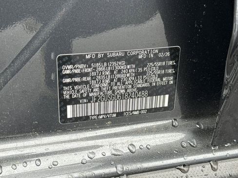 New 2026 Subaru Crosstrek 2.5i Sport AWD/4WD image 27